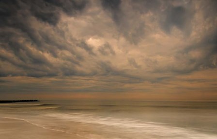 Stormy Seascape at Sunrise, Cape May National Seashore, NJ by Jaynes Gallery / Danita Delimont art print