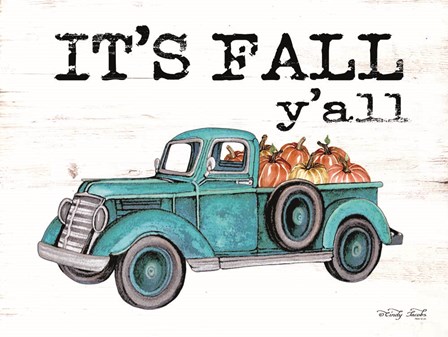 It&#39;s Fall Y&#39;all by Cindy Jacobs art print