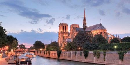 River View - Notre Dame by Alan Blaustein art print