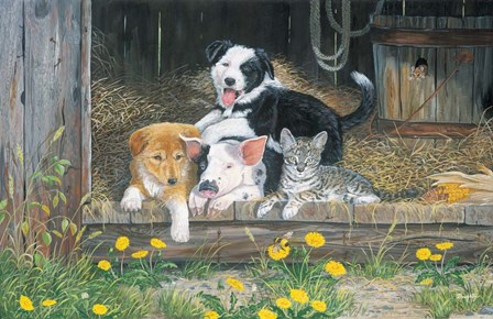 Best Of Friends by Terry Doughty art print