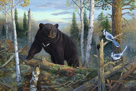 Surprise Encounter by Terry Doughty art print