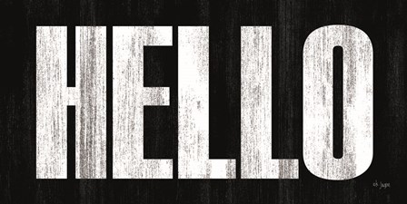 HELLO by Jaxn Blvd art print