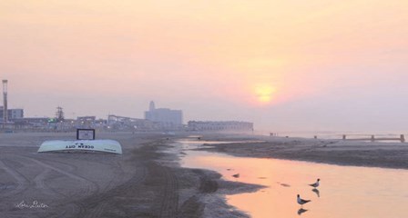 Ocean City Sunrise by Lori Deiter art print