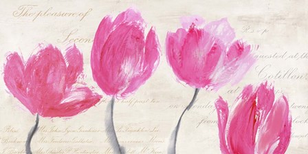 Classic Tulips by Muriel Phelipau art print