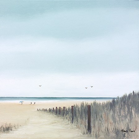 At the Beach by A.V. Art art print