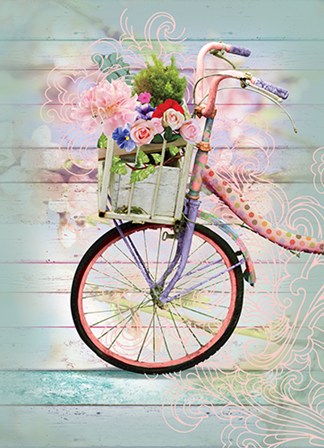 Bicycle by A.V. Art art print