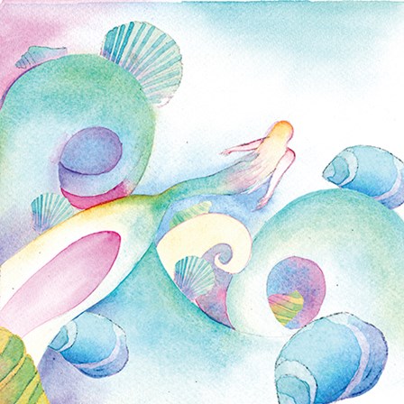 Mother of Pearl II by A.V. Art art print