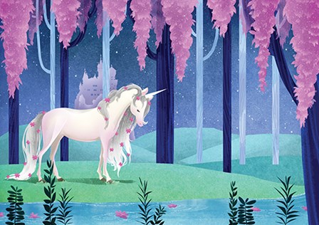Unicorn by A.V. Art art print