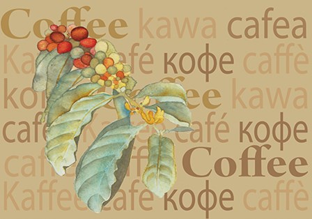 Coffee by A.V. Art art print