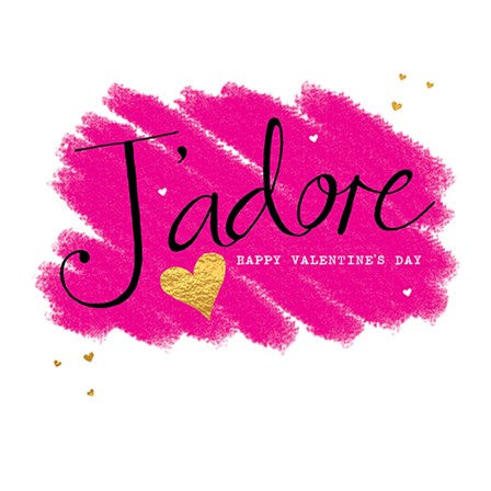 J'adore by A.V. Art art print