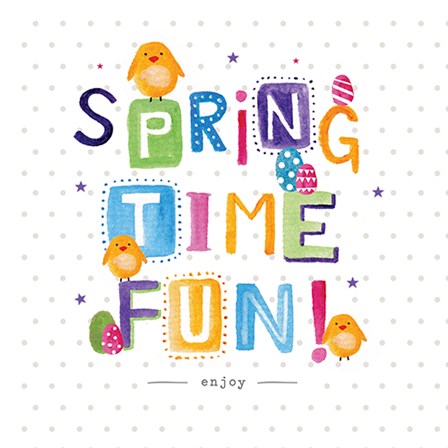 Spring Time Fun by A.V. Art art print