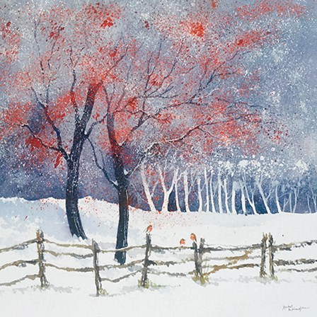Sitting on the Fence by A.V. Art art print