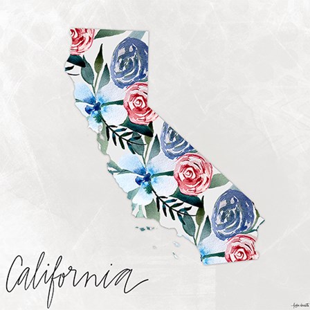 California by Katie Doucette art print