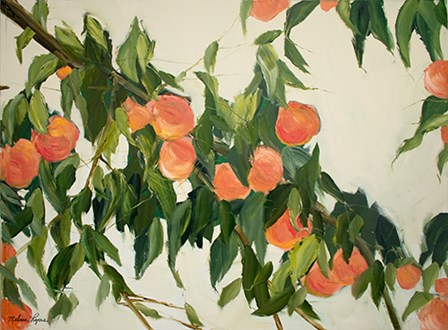 Peach Tree by Melissa Lyons art print