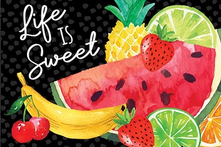 Life is Sweet by ND Art &amp; Design art print