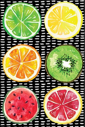Summer Sweetness Fruits by ND Art &amp; Design art print
