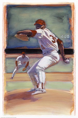 Baseball I by Yellow Caf&#233; art print