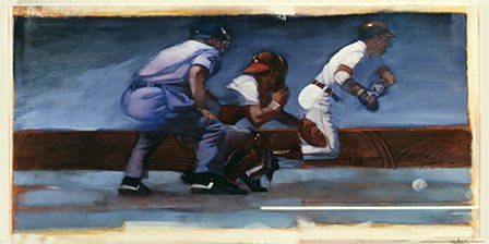 Baseball II by Yellow Caf&#233; art print