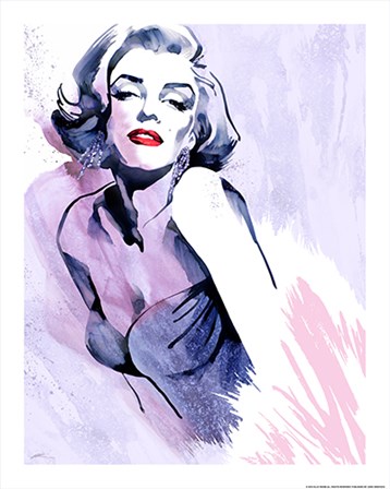Marilyn&#39;s Pose by Yellow Caf&#233; art print