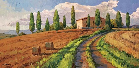 Toscana by Kiku Poch art print