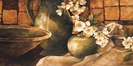 Tiled Still Life I by Linda Thompson art print