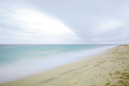 Early Morning Beach by Aledanda art print