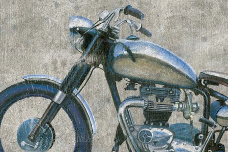 Lets Roll II Grunge Crop by James Wiens art print