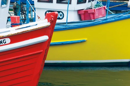 Orkney Fishing Boats by Alan Majchrowicz art print