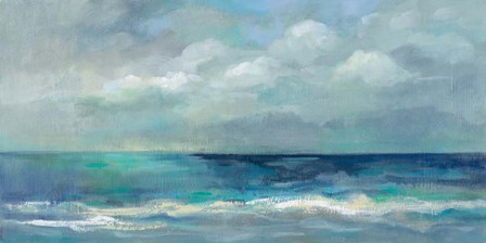 Clouds and Sea by Silvia Vassileva art print