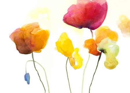 Friendly Tulips by Lanie Loreth art print