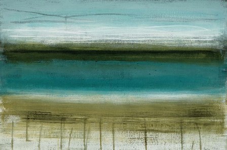 Shoreline Horizons by Heather McAlpine art print