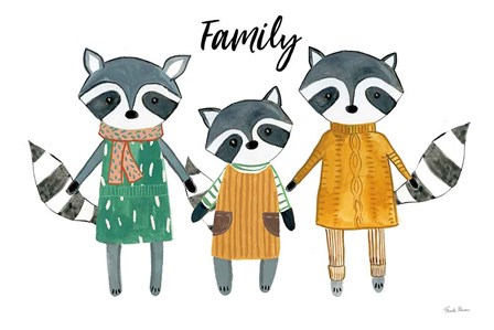 Neighborhood Pals X Family by Farida Zaman art print