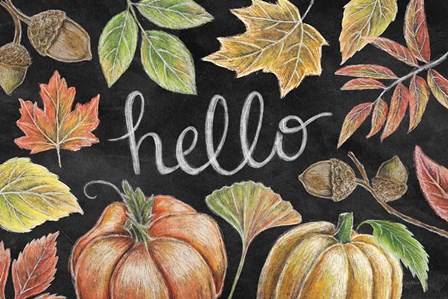 Harvest Chalk IX by Mary Urban art print