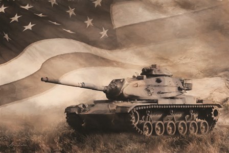 The Liberator Tank by Lori Deiter art print