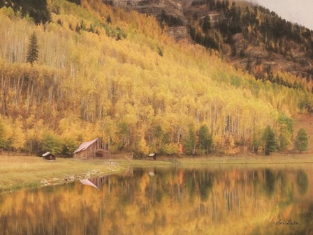 San Juan Cabin by Lori Deiter art print