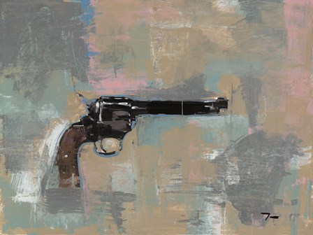 45 Revolver by Jose Trujillo art print