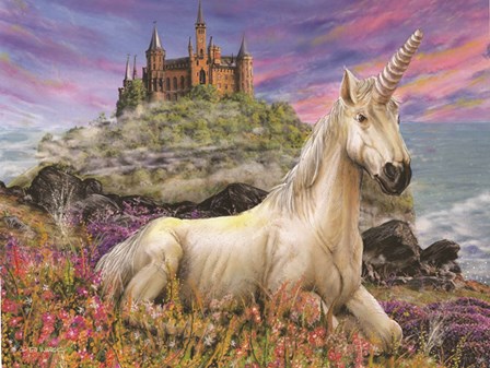 Royal Unicorn by Ed Wargo art print