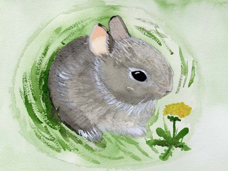 Baby Spring Animals VI by Alicia Ludwig art print