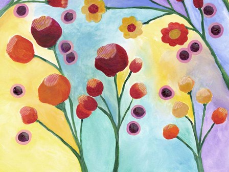 Jambalaya Floral II by Regina Moore art print