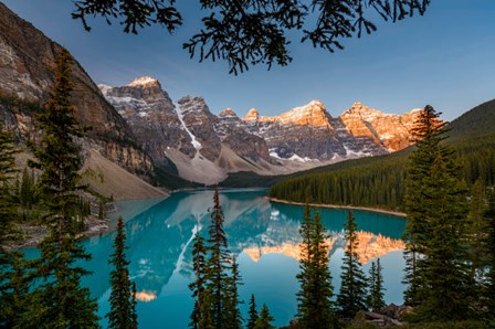 Alberta, Banff National Park, Moraine Lake At Sunrise by Yuri Choufour / DanitaDelimont art print