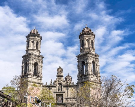 San Hipolito Church, Mexico City by William Perry / Danita Delimont art print