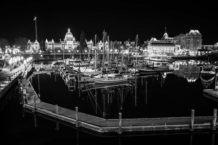 Victoria Inner Harbour by Tim Oldford art print