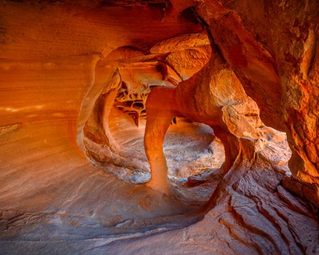 Nevada, Overton, Valley Of Fire State Park Multi-Colored Rock Formation by Jaynes Gallery / Danita Delimont art print