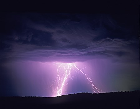 Lightning by Dennis Frates art print