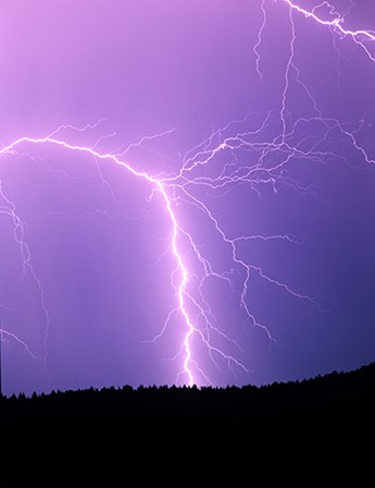 Lightning II by Dennis Frates art print