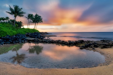 Sunset Cove II by Dennis Frates art print