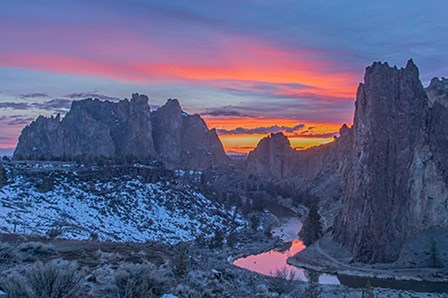 Smith Rock II by Larry McFerrin art print