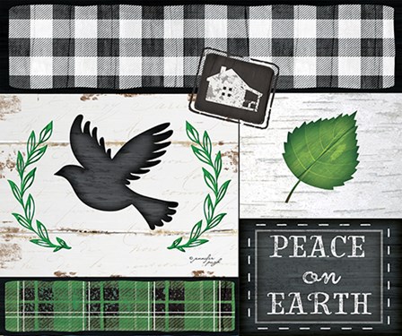 Peace on Earth by Jennifer Pugh art print