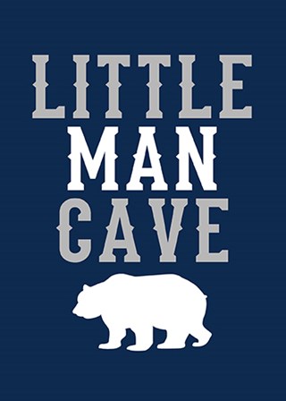 Little Man Cave by Tamara Robinson art print