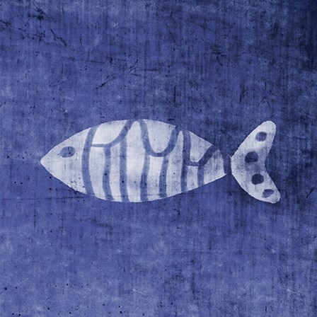 Swirl Fish by Linda Woods art print